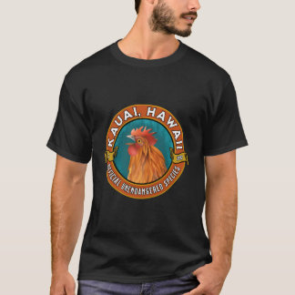 Funny Chicken Rooster Kauai Hawaii Unendangered Sp T-Shirt