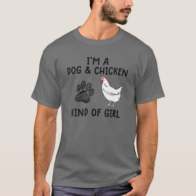 Funny Chicken S For Women Funny Dog Farmer Girl Do T-Shirt (Front)