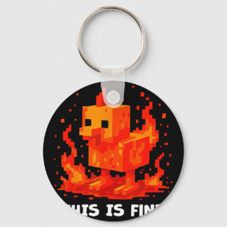 Funny Chicken Shirt For Kids Chicken Lover This Is Key Ring