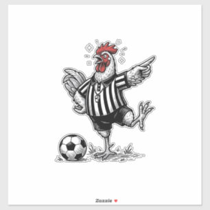 Funny Chicken Soccer Vintage Engraving Shirt_1