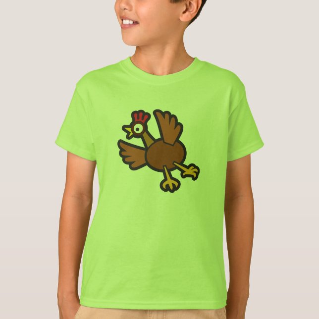 funny chicken T-Shirt (Front)