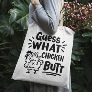 Funny Chicken  Tote Bag