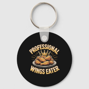 Funny Chicken Wings Tasty Flavour Fried Chicken Ni Key Ring