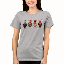 Funny Chickens Christmas Lights