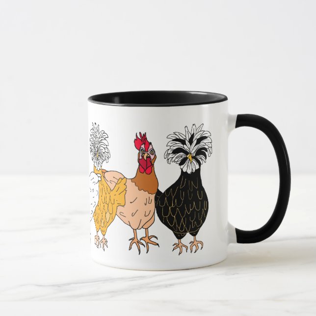 Funny Chickens Coffee Mug (Right)