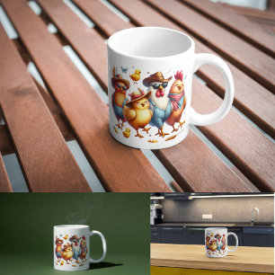 Funny Chickens for her chicken lover  Coffee Mug