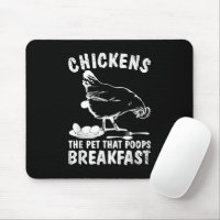 Funny Chickens Pet Poop Breakfast Backyard Farmer