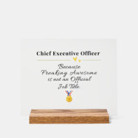 Funny Chief Executive Officer