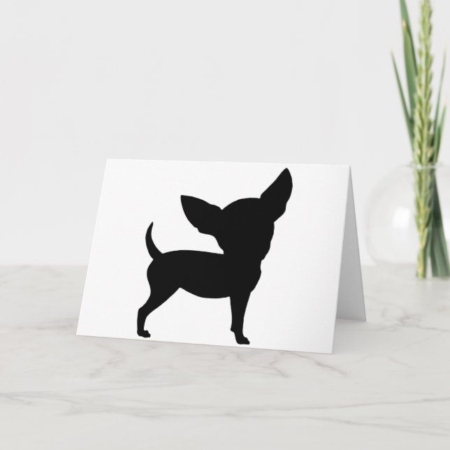 Funny Chihuahua Card (Front)