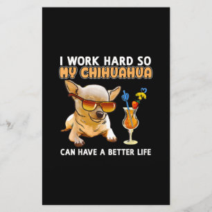 Funny Chihuahua Chihuahua Lover Gifts Stationery