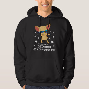 Funny Chihuahua Dabbing Dog Hair Cotton Hoodie
