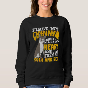 Funny Chihuahua Design for a Dog Lover Sweatshirt