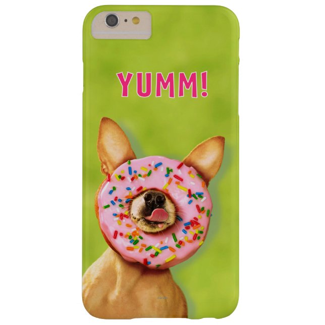 Funny Chihuahua Dog with Sprinkle Doughnut on Nose Case-Mate iPhone Case (Back)