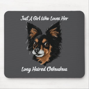 Funny Chihuahua Just A Girl Mouse Pad