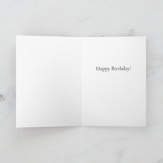 Funny Chihuahua Martini Birthday Card