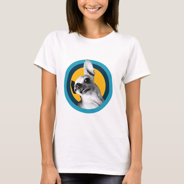 Funny Chihuahua T-Shirt - “Duh Dog” Meme T-Shirt (Front)