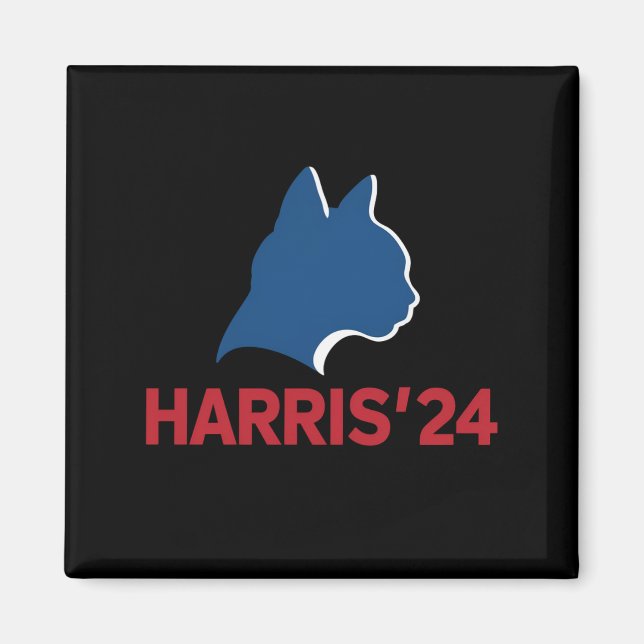 Funny Childless Cat Lady For Quote 2024 Magnet (Front)