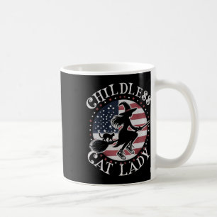 Funny Childless Cat Lady Wicked Witches For Kamala Coffee Mug