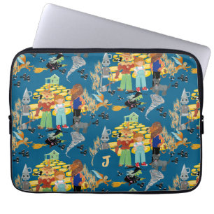 Funny children's characters laptop sleeve