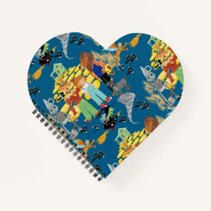 Funny children's characters notebook
