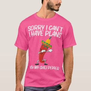 Funny Chilli Pepper Design For Men Women Berry Fru T-Shirt