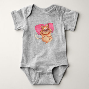 Funny Chillin Cat Pet Cute Baby Bodysuit
