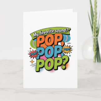 Funny Chiropractor Pop Sound Gift Card