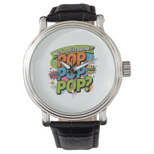 Funny Chiropractor Pop Sound Gift Watch