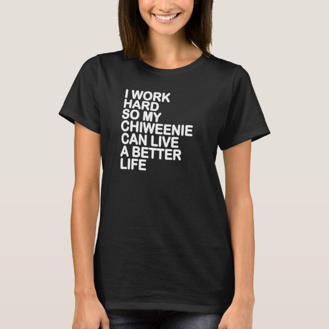 Funny Chiweenie  Chiweenie Tee  Chiweenie Dog (Front)
