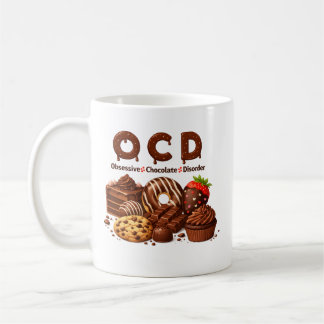 Funny Chocoholic Coffee Cup for Chocolate Lovers
