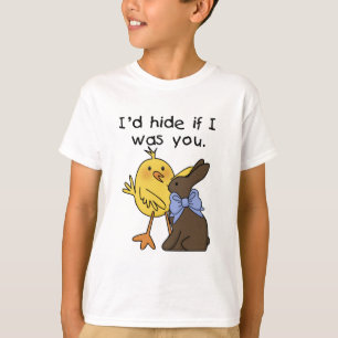 Funny Chocolate Bunny Easter Tshirts and Gifts
