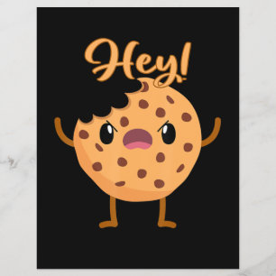 Funny Chocolate Chip Cookie A Bite Taken Out