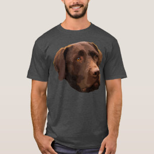 Funny Chocolate Lab   Labrador Retriever Dog T-Shirt