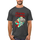 Funny Choose Wisely Rock Paper Scissors Humour T S