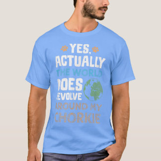Funny Chorkie Dog  T-Shirt