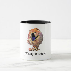 Funny Chow Chow Dog Mug