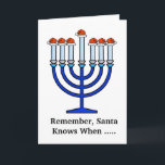 Funny Chrismukkah Shmendrik Greeting Card<br><div class="desc">The term "Chrismukkah" began back in 2003 on a television show called "The O.C." It can be interpreted as (1) the blending of Christmas and Hanukkah during the holiday season in homes where one is Jewish and one is of Christian Protestant faith. It's a way to celebrate both sides of...</div>