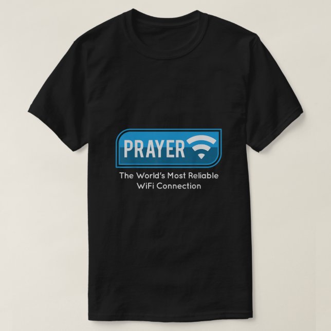 Funny Christian Catholic Gift Prayer Faith Pastor  T-Shirt (Design Front)