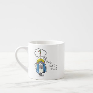 Funny Christian Christmas Cute Sheep Espresso Cup