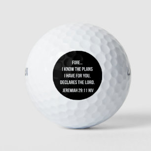 Funny Christian Golf Ball for Dad Christian Gift
