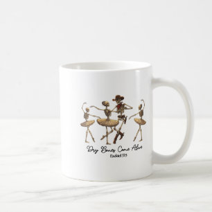 Funny Christian Halloween Ballet Cowboy Skeleton P Coffee Mug