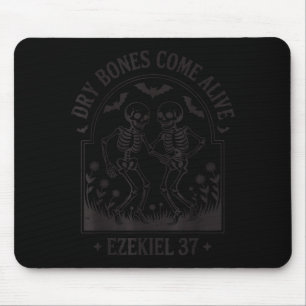 Funny Christian Halloween Dry Bones Come Alive Jes Mouse Pad