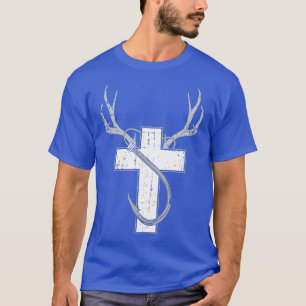Funny Christian Hunting Fishing Lover Gift For Men T-Shirt