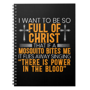 Funny Christian Religious Servant Of God Faithful  Notebook