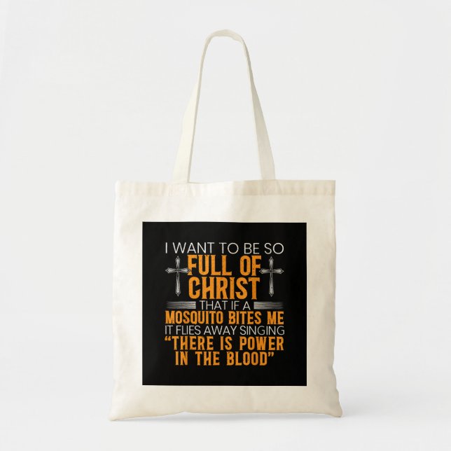 Funny Christian Religious Servant Of God Faithful  Tote Bag (Front)