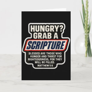 Funny Christian Scripture Bible Verse Quote Matthe Card