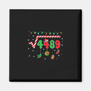 Funny Christmas 6 7 Math Teacher 67 Meme Square Ro Magnet