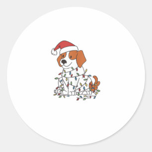 Funny Christmas _8 Classic Round Sticker