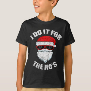 Funny Christmas Adult Naughty Dirty Pajama, Ho Pj, T-Shirt