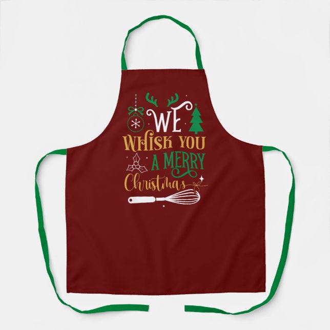 Funny Christmas Apron (Front)